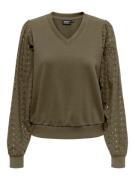 Only Onldonna ls v-neck swt -