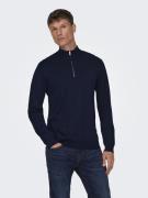 Only & Sons Onswyler life reg 14 half zip knit