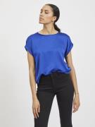 Vila Viellette s/s satin top/su noos