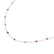 Label Kiki Ketting dottie ruby silver