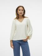 Vero Moda Vmolivia l/s v-neck top wvn btq ga