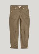 Summum 4s2655-115 tapered fit pants rough twill