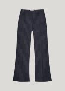 Summum 4s2680-12076 trousers boot cut punto vintage stripe