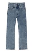 Daily 7 Meisjes jeans flared split blue