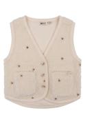 Daily 7 Meisjes gilet teddy flower