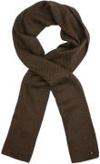 No Excess Scarf zig zag jacquard brown