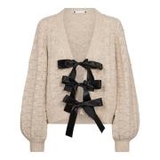 Co'Couture Cc row bow knit