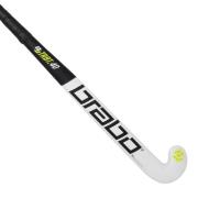 Brabo tc-40 cc white/black hockey stick composite heren -