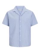 Jack & Jones Jjaydan seersucker resort shirt ss dessin