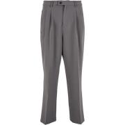 Urban Classics Heren broek met dubbele plooi