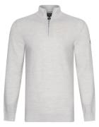 Cavallaro Merino half zip pullover truien 118245001