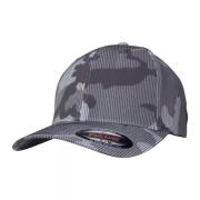 Flexfit Gestreepte camo baseball cap