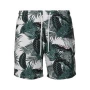 Urban Classics Heren zwemshort palm leaf