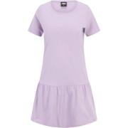 Urban Classics Dames valance t-shirt jurk