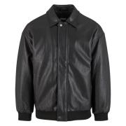 Urban Classics Heren synthetisch leren blouson jas