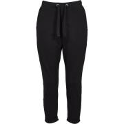 Urban Classics Dames badstof broek met open rand