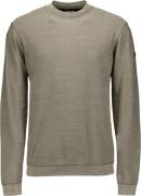 No Excess Pullover crewneck 2 coloured jacqua stone