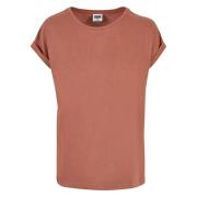 Urban Classics Dames modal verlengd schouder t-shirt