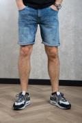 Purewhite Slim fit denim short the steve