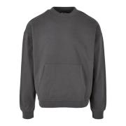 Urban Classics Heren organic crew neck boxy sweatshirt