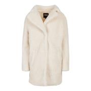 Urban Classics Dames sherpa oversized jas