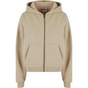 Urban Classics Dames boxy full zip hoodie