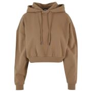 Urban Classics Dames zwaargewicht korte hoodie