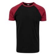 Urban Classics Heren contrast raglan t-shirt