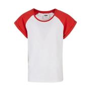 Urban Classics Meisjes contrast raglan t-shirt