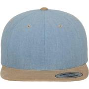 Flexfit Suède snapback cap