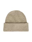 Vila visummer beanie/ef 14099942 natural melange