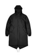 Rains 18140 fishtail parka black