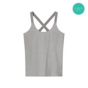 Summum singlet crossband cotton elastane basics 3s4483-30366 810 mist