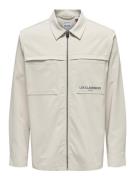 Only & Sons onsles classiques overshirt ls shir 22030840 silver lining