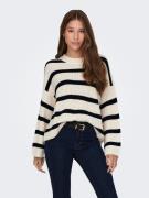 Jacqueline de Yong Jdyjusty l/s stripe pullover knt no