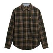 Superdry Houthakkers shirt ruit dessin