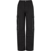 Urban Classics Dames utility twill stretch losse cargo broek