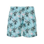 Urban Classics Heren zwemshort tropische vogels