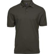 Tee Jays Heren luxe stretch short sleeve polo shirt