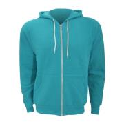 Bella + Canvas Canvas unixex zip-up polycotton fleece hooded sweatshir...