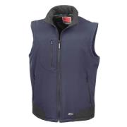 Result Heren softshell bodywarmer ademend weerbestendig jasje