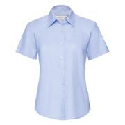 Russell Athletic Collectie dames korte mouw easy care oxford shirt