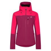 Dare2b Dames mountain series contrast paneel waterdichte jas