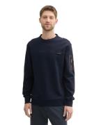 Tom Tailor Structured c-neck sweat