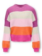 Only Konsandy l/s stripe pullover cp knt