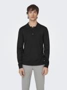 Only & Sons Onswyler life reg 14 ls polo knit n