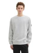 Tom Tailor Structured crew neck sweat