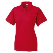 Jerzees Colours Dames 65/35 poloshirt met korte mouwen en harde kraagp...