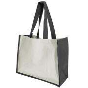 Westford Mill Printers jute cot shopper bag (21 liter)