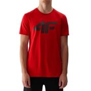 4F Heren logo regular t-shirt